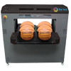 beled basket balls printer